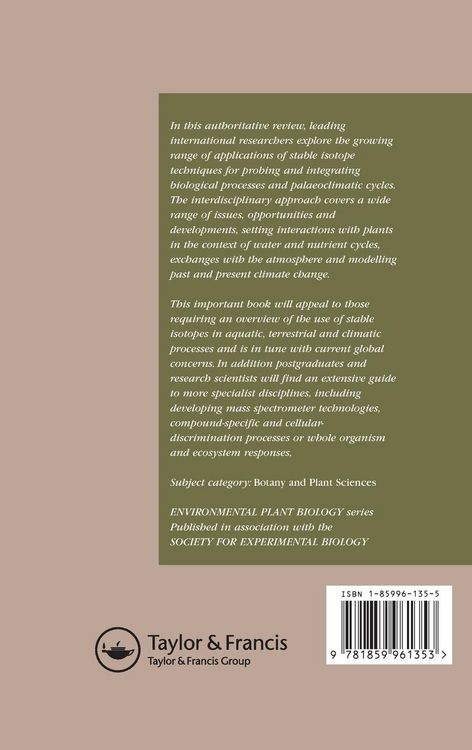Produktbild: Stable Isotopes