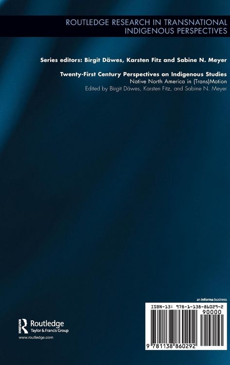 Produktbild: Twenty-First Century Perspectives on Indigenous Studies