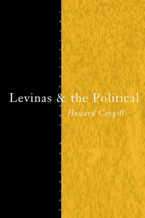 Produktbild: Levinas and the Political