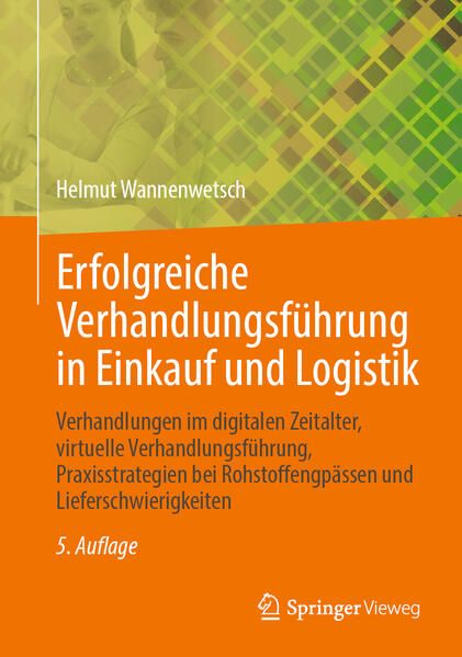 Produktbild: Erfolgreiche Verhandlungsf&uuml;hrung in Einkauf und Logistik