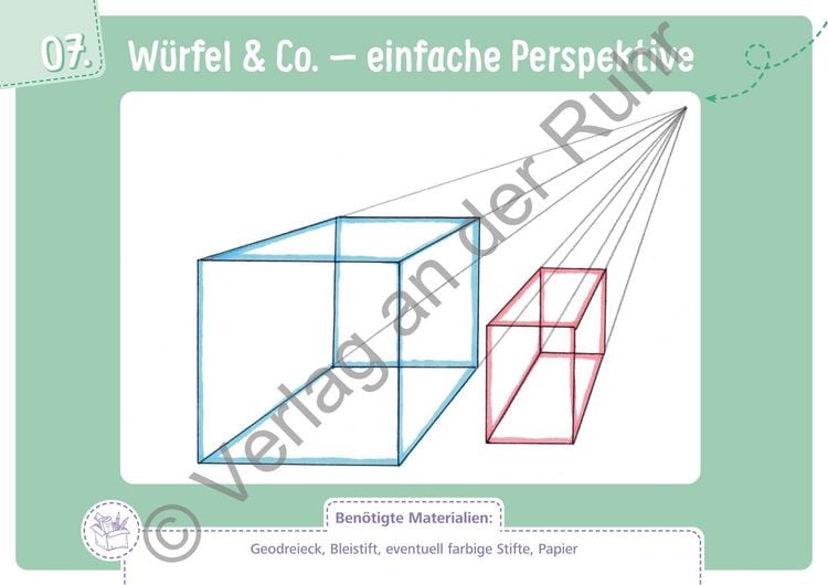 Produktbild: Die Kreativ-Kartei f&uuml;r den Kunstunterricht