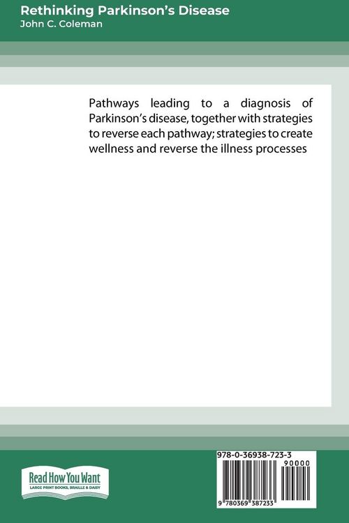 Produktbild: Rethinking Parkinson's Disease
