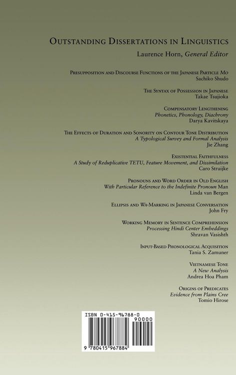 Produktbild: Causes and Consequences of Word Structure