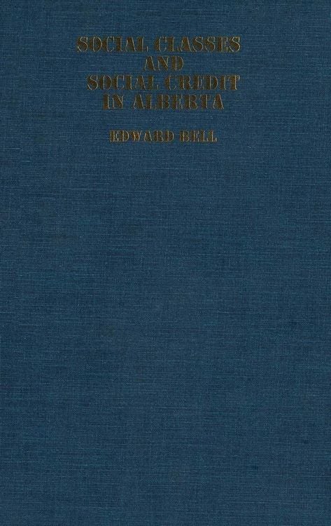 Produktbild: Social Classes and Social Credit in Alberta