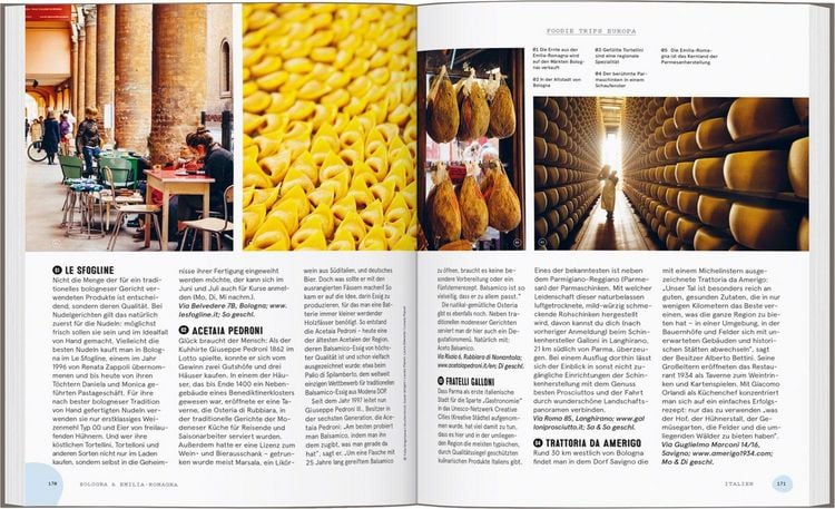 Produktbild: LONELY PLANET Bildband Foodie Trips Europa