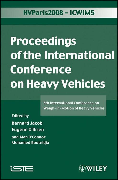 Produktbild: ICWIM 5, Proceedings of the International Conference on Heavy Vehicles
