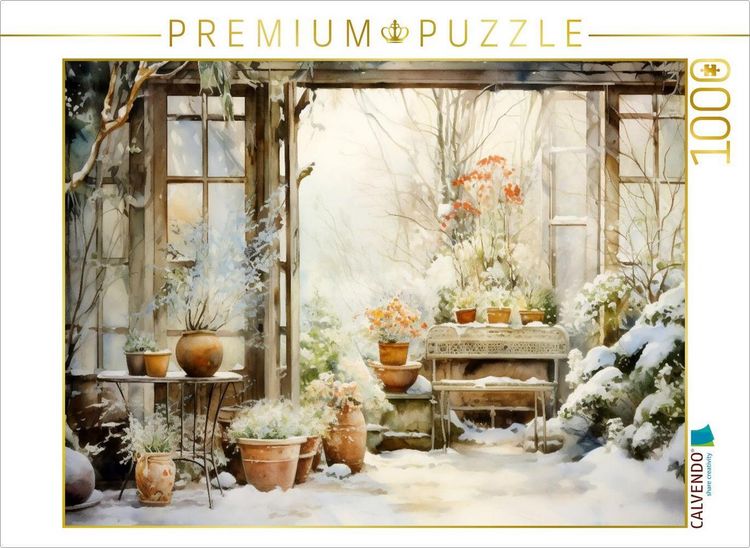 Produktbild: CALVENDO Puzzle Ein Motiv aus dem Kalender "Lauschige Gartenecken" | 1000 Teile Lege-Gr&ouml;&szlig;e 64x48cm Foto-Puzzle f&uuml;r gl&uuml;ckliche Stunden