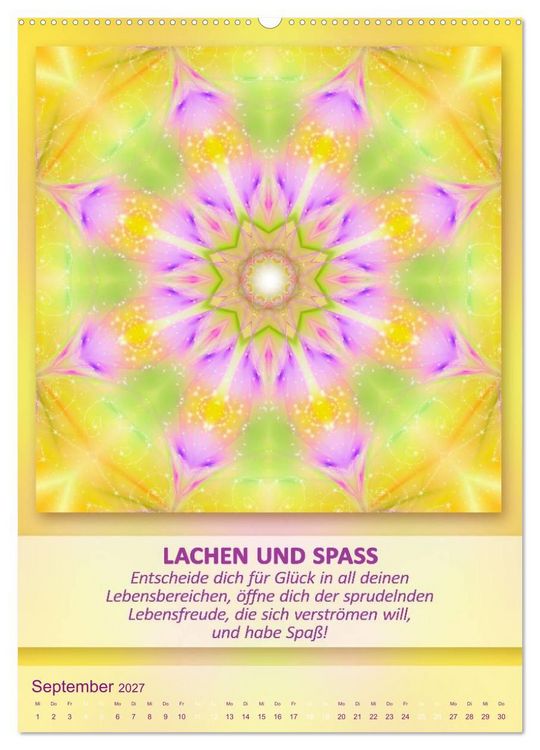 Produktbild: Light Energy Mandalas - Kalender - Vol. 2 (Wandkalender 2027 DIN A2 hoch), CALVENDO Monatskalender