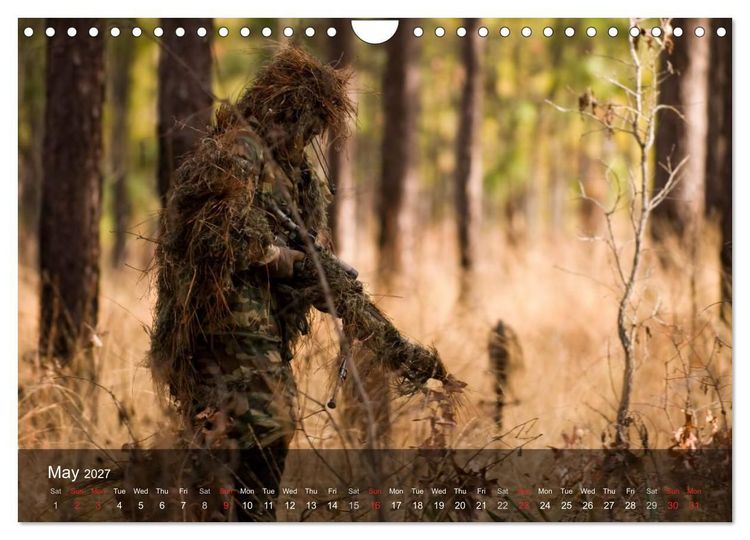 Produktbild: Special Forces Army Operations (Wall Calendar 2027 DIN A4 landscape), CALVENDO 12 Month Wall Calendar