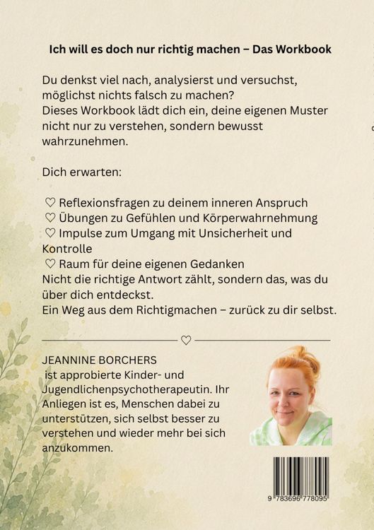 Produktbild: Ich will es doch nur richtig machen - Das Workbook