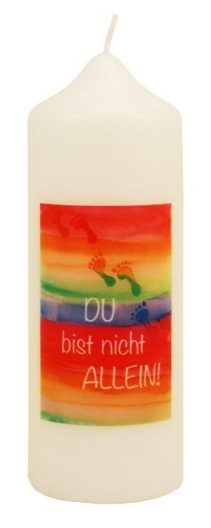 Produktbild: Kerze Du bist nicht allein!