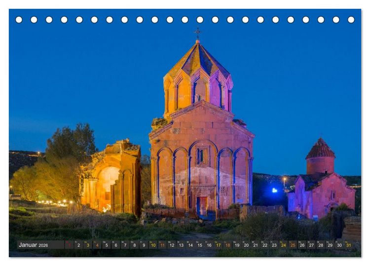 Produktbild: Armenien entdecken (Tischkalender 2026 DIN A5 quer), CALVENDO Monatskalender