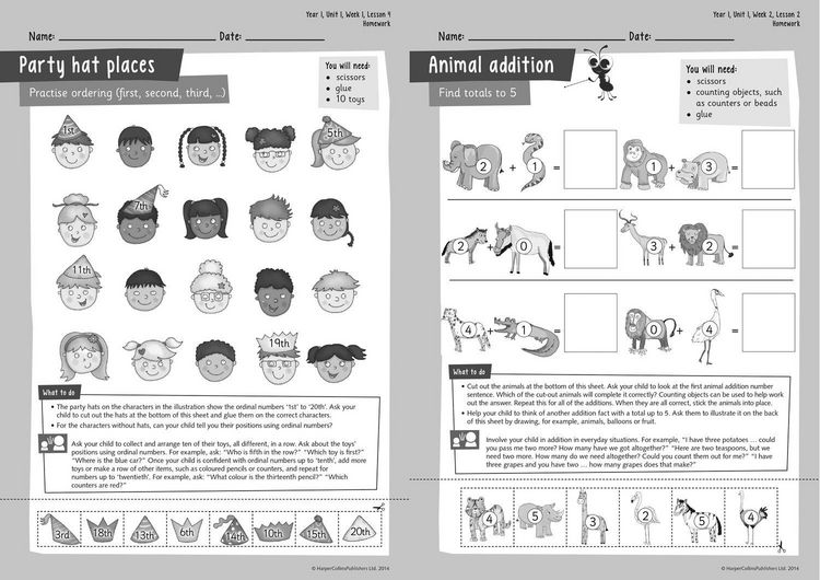 Produktbild: Busy Ant Maths -- Year 1 Homework Guide