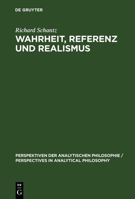Produktbild: Wahrheit, Referenz und Realismus