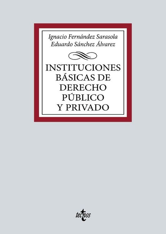 Produktbild: Instituciones b&aacute;sicas de Derecho p&uacute;blico y privado