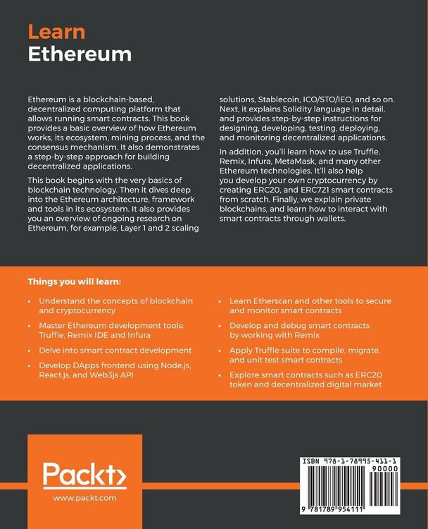 Produktbild: Learn Ethereum