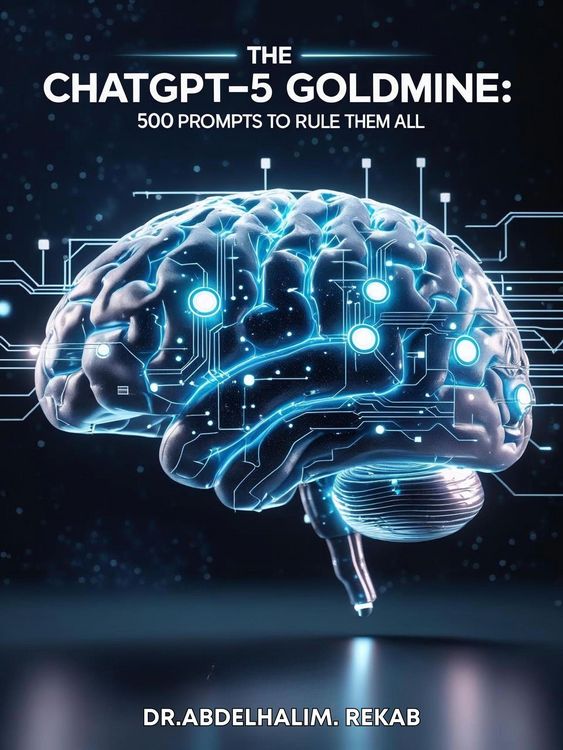 Produktbild: The ChatGPT-5 Goldmine: 500 Prompts to Rule Them All