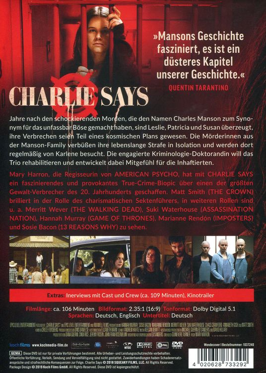 Produktbild: Charlie Says