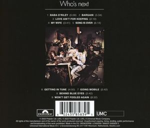 Produktbild: Who's Next (1CD,Remastered 2022)