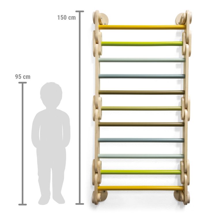 Produktbild: Kletterdreieck-Sprossenwand 2in1 &bdquo;Adventure&ldquo;