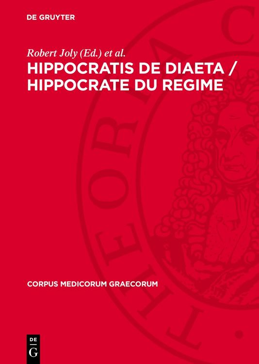 Produktbild: Hippocratis De Diaeta / Hippocrate Du regime