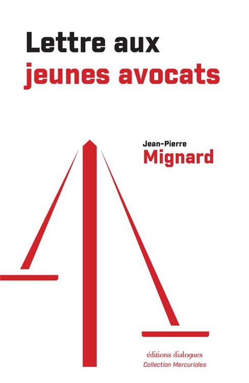 Produktbild: Lettre aux Jeunes Avocats