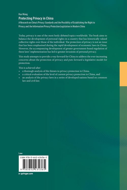Produktbild: Protecting Privacy in China
