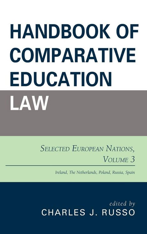 Produktbild: Handbook of Comparative Education Law