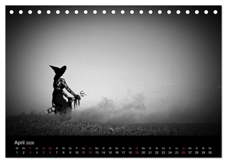 Produktbild: Hexen (Tischkalender 2026 DIN A5 quer), CALVENDO Monatskalender