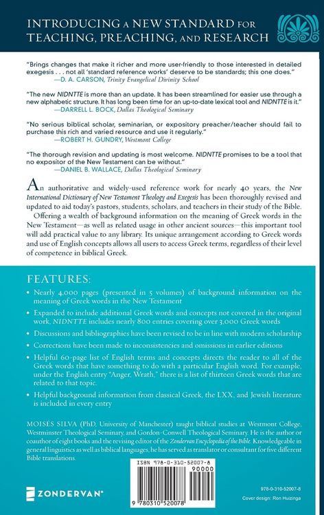 Produktbild: The New International Dictionary of New Testament Theology and Exegesis Hardcover