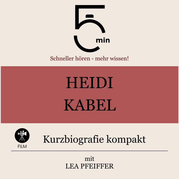 Produktbild: Heidi Kabel: Kurzbiografie kompakt