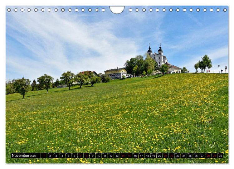 Produktbild: Fr&uuml;hling im Mostviertel (Wandkalender 2026 DIN A4 quer), CALVENDO Monatskalender