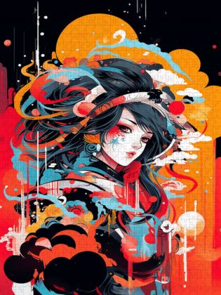 Produktbild: CALVENDO Puzzle Kaori | 1000 Teile Lege-Gr&ouml;&szlig;e 64x48cm Foto-Puzzle f&uuml;r gl&uuml;ckliche Stunden