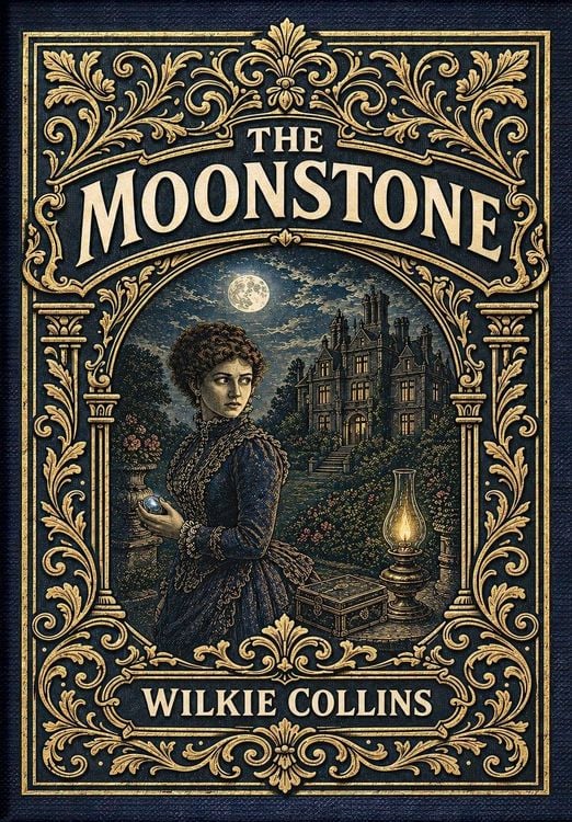 Produktbild: The Moonstone (Golden Monarch Collector's Edition) (Case Laminate Hardcover with Jacket)