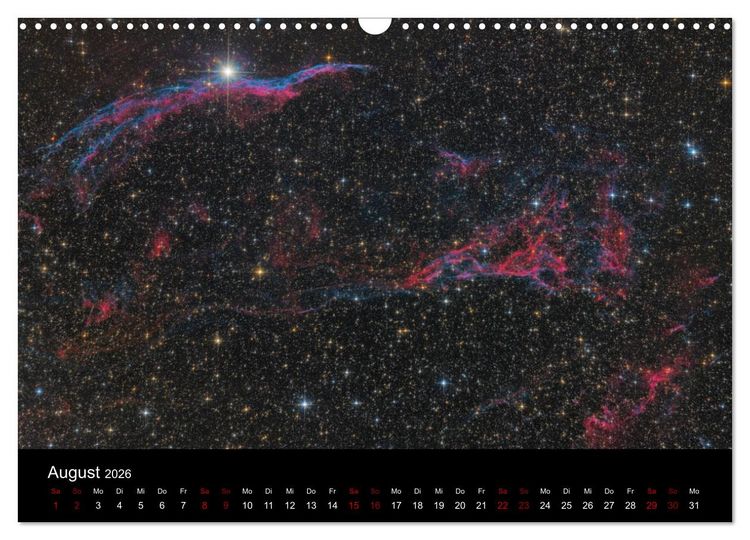 Produktbild: Beeindruckendes Universum (Wandkalender 2026 DIN A3 quer), CALVENDO Monatskalender