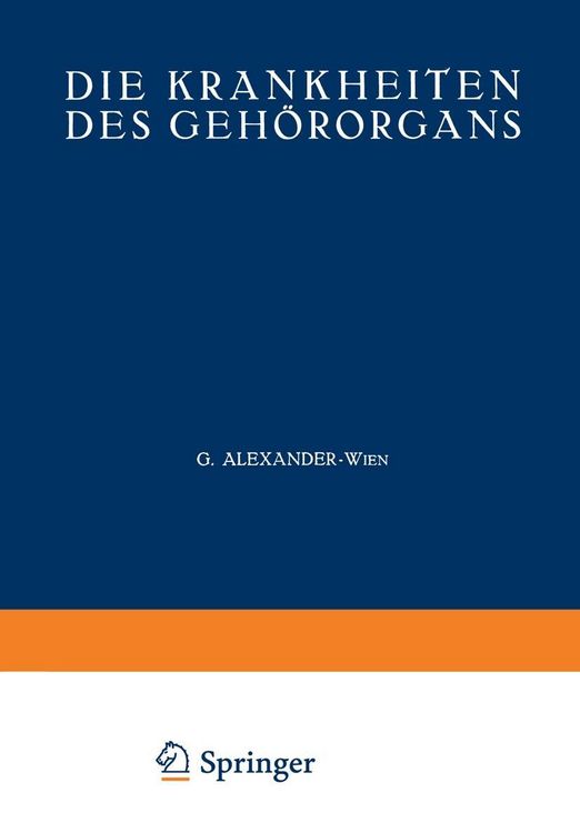 Produktbild: Die Krankheiten des Geh&ouml;rorgans