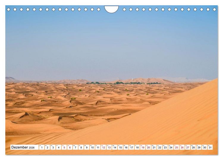 Produktbild: Wundervolles Dubai (Wandkalender 2026 DIN A4 quer), CALVENDO Monatskalender