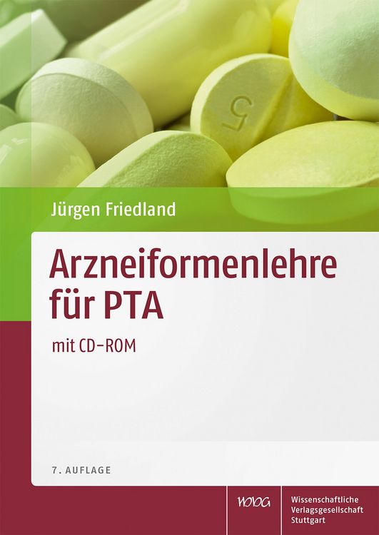 Produktbild: Friedland, J: Arzneiformenlehre f&uuml;r PTA