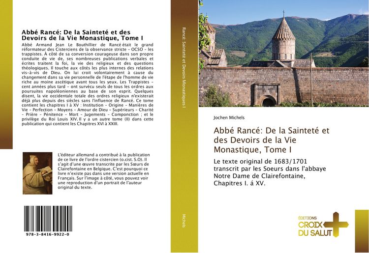 Produktbild: Abb&eacute; Ranc&eacute;: De la Saintet&eacute; et des Devoirs de la Vie Monastique, Tome I