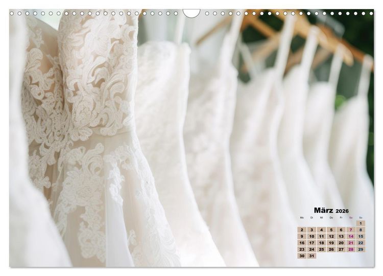 Produktbild: W wie Wedding (Wandkalender 2026 DIN A3 quer), CALVENDO Monatskalender