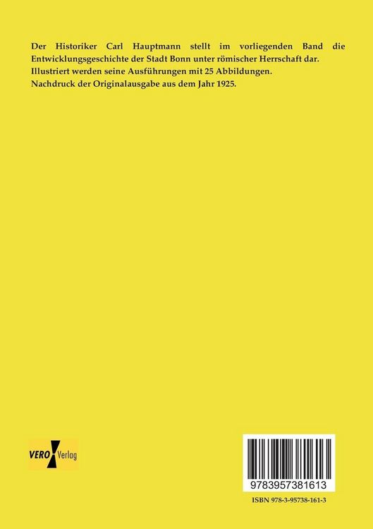 Produktbild: Das r&ouml;mische Bonn