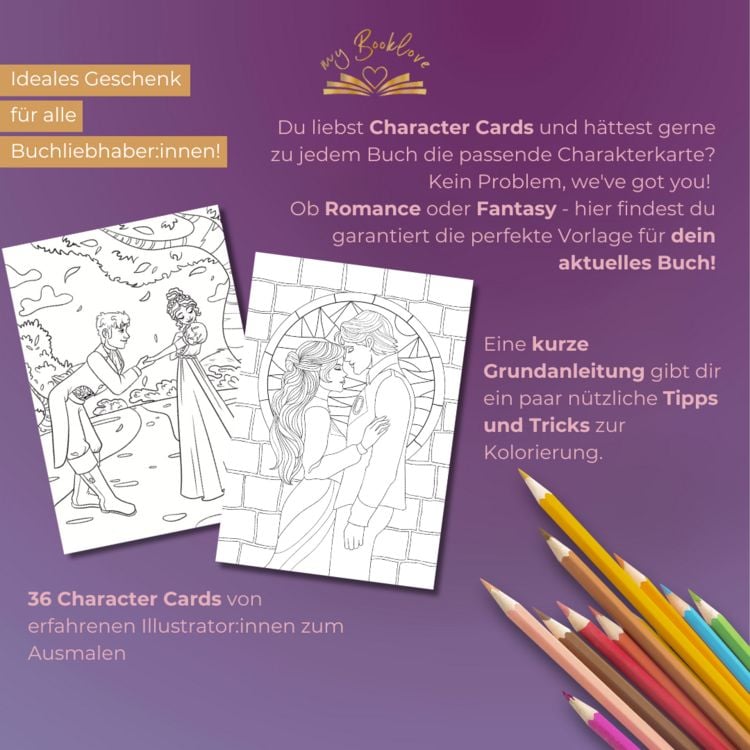 Produktbild: My Booklove Character Cards