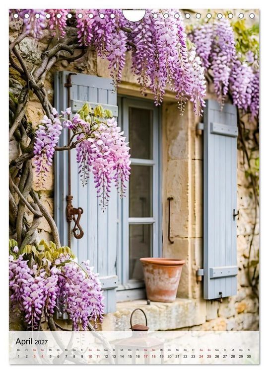 Produktbild: Provence Ein Garten im Wandel der Zeit (Wandkalender 2027 DIN A4 hoch), CALVENDO Monatskalender