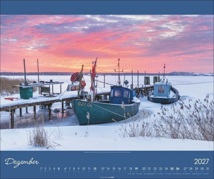 Produktbild: Ostsee Kalender 2027