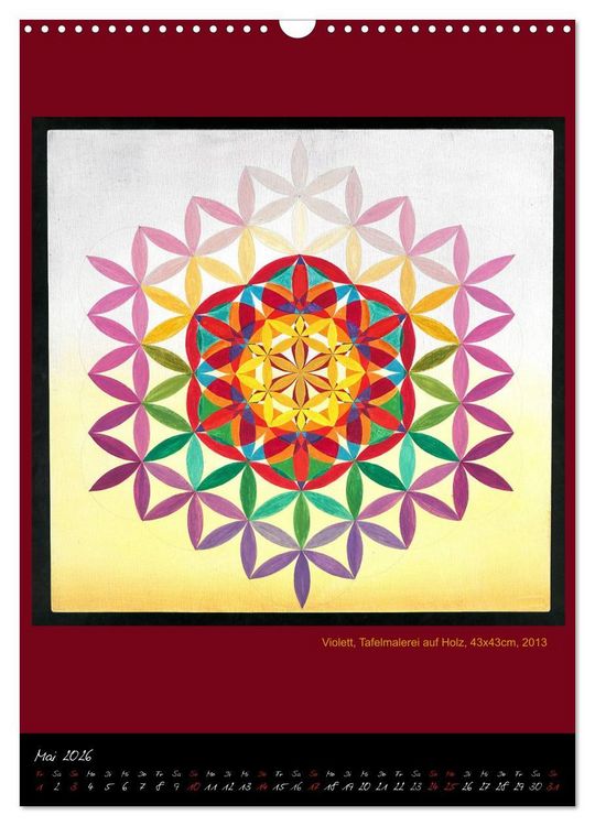 Produktbild: Die heilige Blume des Lebens - Mandalas von Istvan Seidel (Wandkalender 2026 DIN A3 hoch), CALVENDO Monatskalender