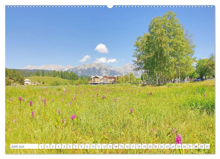 Produktbild: Malerisches Seefeld in Tirol (Wandkalender 2026 DIN A2 quer), CALVENDO Monatskalender