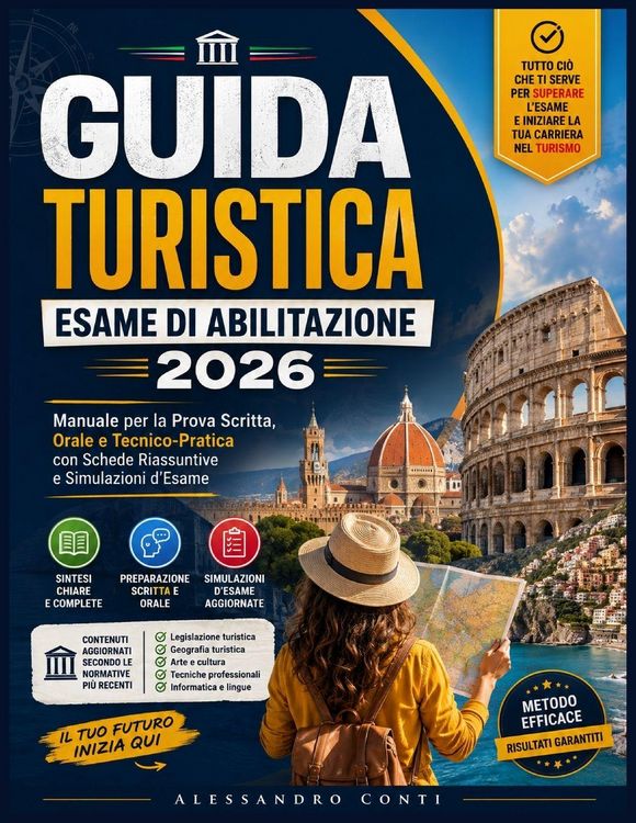Produktbild: GUIDA TURISTICA ESAME DI ABILITAZIONE 2026-2027