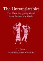 Produktbild: Untranslatables: The Most Intriguing Words from Around the W