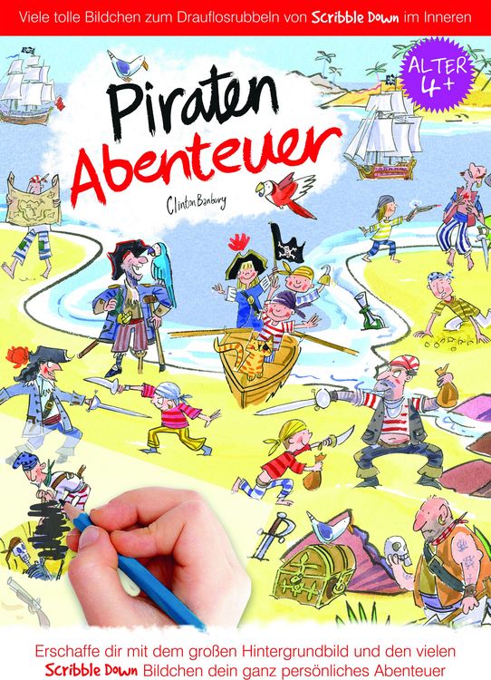 Produktbild: Scribble Down - Piraten Abenteuer