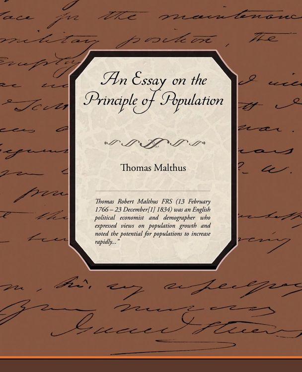Produktbild: An Essay on the Principle of Population